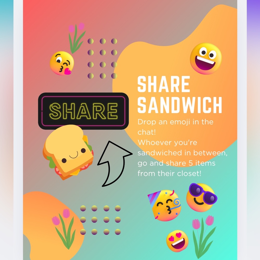 🌷SHARE SANDWHICH 🥪
